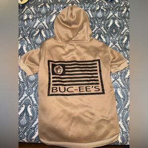 Buc-ee's dog Tan Graphic Hoodie